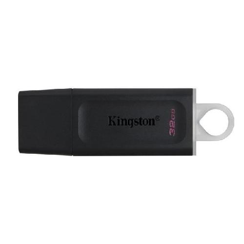 Cle Usb KINGSTON Cle USB DataTraveler Exodia 32GB - Avec capuchon de protection et anneaux pour porte cles