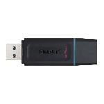 Cle Usb KINGSTON Cle USB DataTraveler Exodia 64GB - Avec capuchon de protection et anneaux pour porte cles