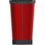 Poubelle - Corbeille - Support Sac KIS Poubelle a pedale Chic Bin Style - 42.5L - Rouge