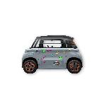 Stickers Multi-couleurs Kit 18 Autocollants Deco Forme 90S Pour Voiture Sans Permis Abs
