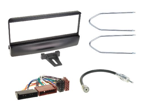 Ensembes Facades et Faisceaux ISO Kit 1Din pour vehicules Ford Mazda 8 broches + antenne