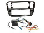 Ensembes Facades et Faisceaux ISO Kit 1Din VW Up 12 2011-06 2016 noir piano + antenne