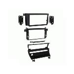 Kit 2 Din compatible avec BMW Serie 3 E46 avec 1 bouton - noir mat Kit 2 Din compatible avec BMW Serie 3 E46 avec 1 bouton - noir mat