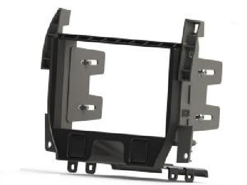 Facade autoradio Citroen Kit 2 Din compatible avec Citroen C3 ap09 - DS3 ap09 - Noir