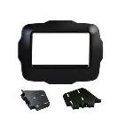 Kit 2 Din compatible avec Jeep Renegade 2015 noir facade complete