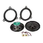 Kit 2 haut-parleurs coaxiaux 10cm + entretoises compatible avec Dacia Renault Nissan Kit 2 haut-parleurs coaxiaux 10cm + entretoises compatible avec Dacia Renault Nissan