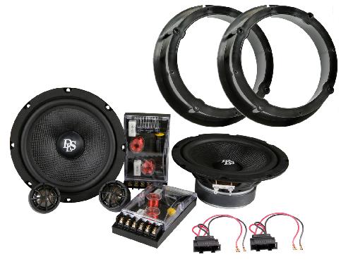 Enceinte - Haut-parleur De Voiture Kit 2 haut-parleurs DLS 165mm compatible avec Audi Seat Skoda VW