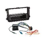 Kit 2-ISO avec espace de rangement pour vehicules Seat Skoda VW passif antenne Kit 2-ISO avec espace de rangement pour vehicules Seat Skoda VW passif antenne