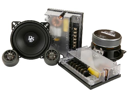 Enceinte - Haut-parleur De Voiture Kit 2 voies separees 10cm avec filtres 60 WRMS CK-RC4.2