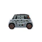 Kit 22 Autocollants Deco Leopard Pour Voiture Sans Permis Abs