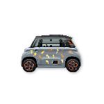 Kit 24 Autocollants Deco Eclairs Pour Voiture Sans Permis Abs