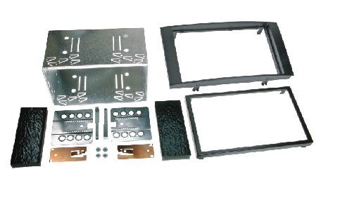 Supports Autoradio de Roger Kit 2DIN 381320-11 compatible avec VW Touareg ap03 T5 California 03