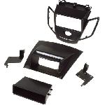 Facade autoradio Ford Kit 2Din Autoradio FA277CN Ford Fiesta ap09 compatible avec voiture avec ecran - Vide poche - Noir