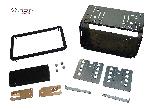 Supports Autoradio de Roger Kit 2DIN compatible avec Alfa Romeo Spider ap06 - Noir - Vehicule sans Nav