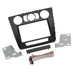 Supports Autoradio de Roger Kit 2DIN compatible avec BMW Serie 1 07-12 - Avec Clim Manuelle sans I-Drive -