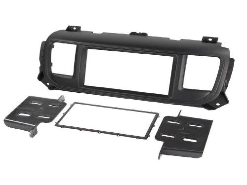 Supports Autoradio de Roger KIT 2Din compatible avec Citroen Jumpy Peugeot Expert Toyota Proace Verso