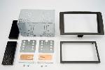 Facade autoradio Fiat Kit 2DIN compatible avec Fiat Idea ap05 - noir