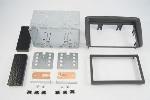 Facade autoradio Fiat Kit 2DIN compatible avec Fiat Panda ap05 - anthracite