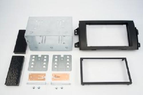Facade autoradio Fiat Kit 2DIN compatible avec Fiat Sedici ap06 - noir