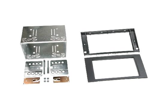 Facade autoradio Ford Kit 2DIN compatible avec Ford Transit ap06 - Noir