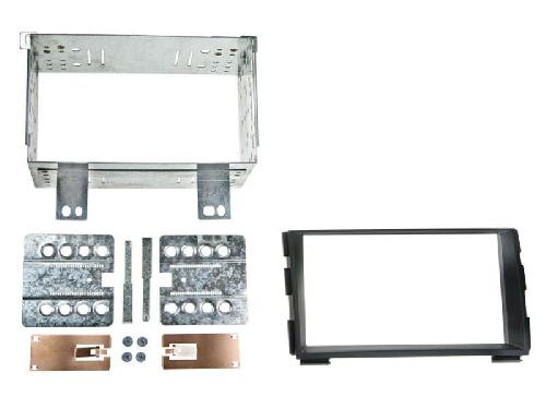 Facade autoradio Kia Kit 2DIN compatible avec Kia Ceed ap09 - Noir