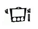Facade autoradio Mazda Kit 2DIN compatible avec Mazda RX8 04-08 avec clim auto ou manuel - noir laque