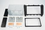 Supports Autoradio de Roger Kit 2DIN compatible avec Mercedes Classe C 04-07 - Noir