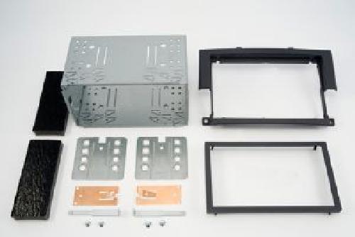 Facade autoradio Mitsubishi Kit 2DIN compatible avec Mitsubishi Colt 04-08 - Noir