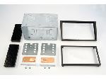 Supports Autoradio de Roger Kit 2DIN compatible avec Opel Signum 03-05 - Anthracite