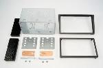 Supports Autoradio de Roger Kit 2DIN compatible avec Opel Signum Vectra C ap03 - Anthracite