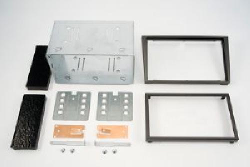 Supports Autoradio de Roger Kit 2DIN compatible avec Opel Signum Vectra C ap03 - Anthracite