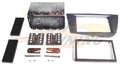 Supports Autoradio de Roger Kit 2DIN compatible avec Seat Leon ap05 - Anthracite - RAF4004D