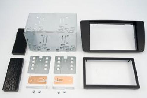 Facade autoradio Skoda Kit 2DIN compatible avec Skoda Yeti ap09 - Noir