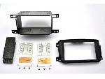 Facade autoradio Smart Kit 2DIN compatible avec Smart ForTwo ap10 - Noir