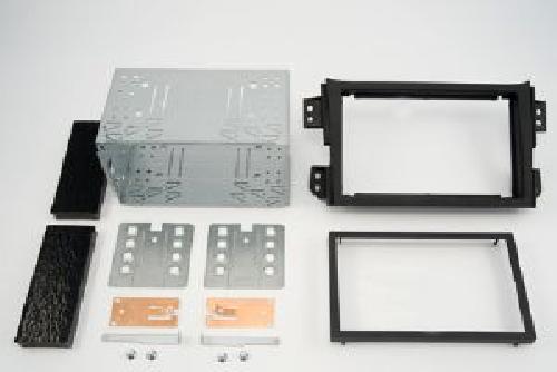 Facade autoradio Suzuki Kit 2DIN compatible avec Suzuki Splash - Noir