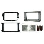 Facade autoradio Ford Kit 2DIN Pioneer 381114-19-BP compatible avec Ford C-Max Fiesta Focus Fusion Kuga Mondeo S-Max Transit Connect - Oval 6000