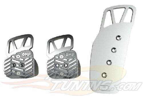 Kit 3 pedales Style compatible avec BMW Argent