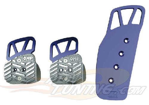 Kit 3 pedales Style compatible avec BMW Bleu