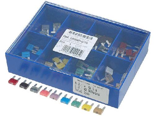 Fusibles pour auto ATO Mini Kit 80 fusibles Mini 23457.51015202530A