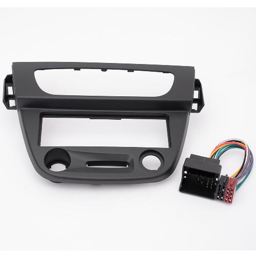 Ensembes Facades et Faisceaux ISO Kit Adaptateur Autoradio ADNAuto KF270N compatible avec Renault Megane 3 08-14 - Noir - Serie GE
