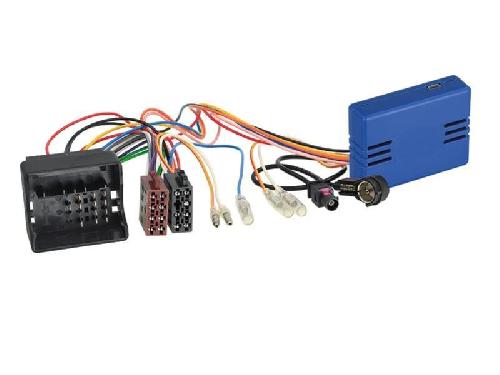 Fiche ISO Mercedes Kit Adaptateur Canbus compatible avec Mercedes Quadlock ISO - Antenne ISO