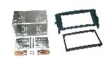 Supports Autoradio de Roger Kit autoradio 2DIN compatible avec Toyota Auris verso 07-12 Noir
