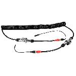 kit cable de camera pour remorque ou caravane avec prise rapide