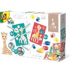 Kit coloriage et peinture Sophie la Girafe SES CREATIVE - Pour enfant de 12 mois - Multicolore