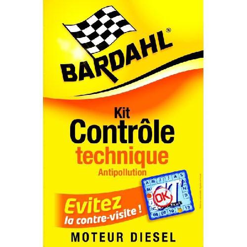 Additif Performance - Entretien - Nettoyage - Anti-fumee Kit controle technique diesel GSA - BARDAHL 2x 300ml