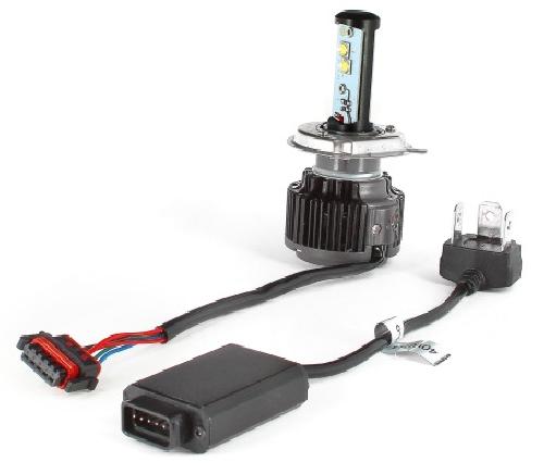 Ampoules H4 12V Kit Conversion LED - 2 ampoules H4 - 12V 24V - 30W - 6000K - EvoFormance