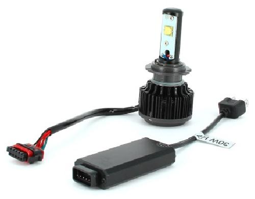 Ampoules H7 12V Kit Conversion LED - 2 ampoules H7 - 1224V - 30W - 6000K - EvoFormance