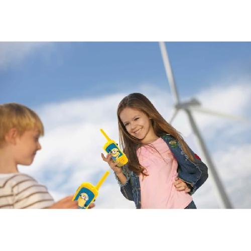 Talkie-walkie Jouet Kit d'aventurier avec Talkie-Walkies portée 120m Les Minions