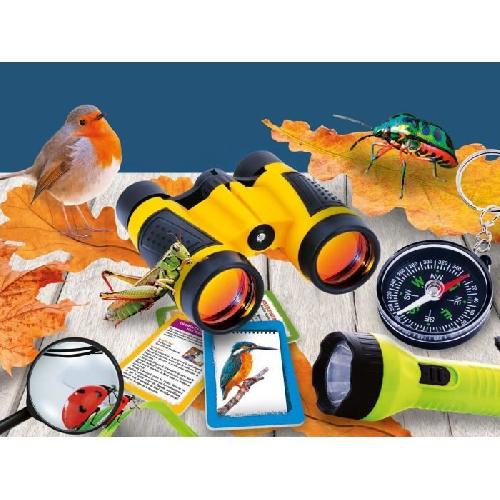 Decouverte Nature - Decouverte Animaux - Decouverte Insectes Kit d'exploration de la nature - LISCIANI - Boussole incluse pour devenir un explorateur expérimenté