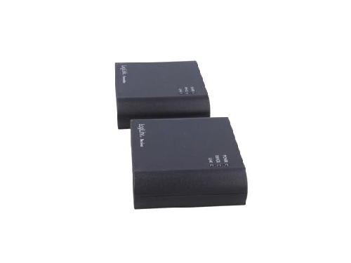 Cable - Connectique Pour Peripherique Kit d'extension USB 2.0 avec concentrateur a 4 ports Jusqu'a 50M - Noir